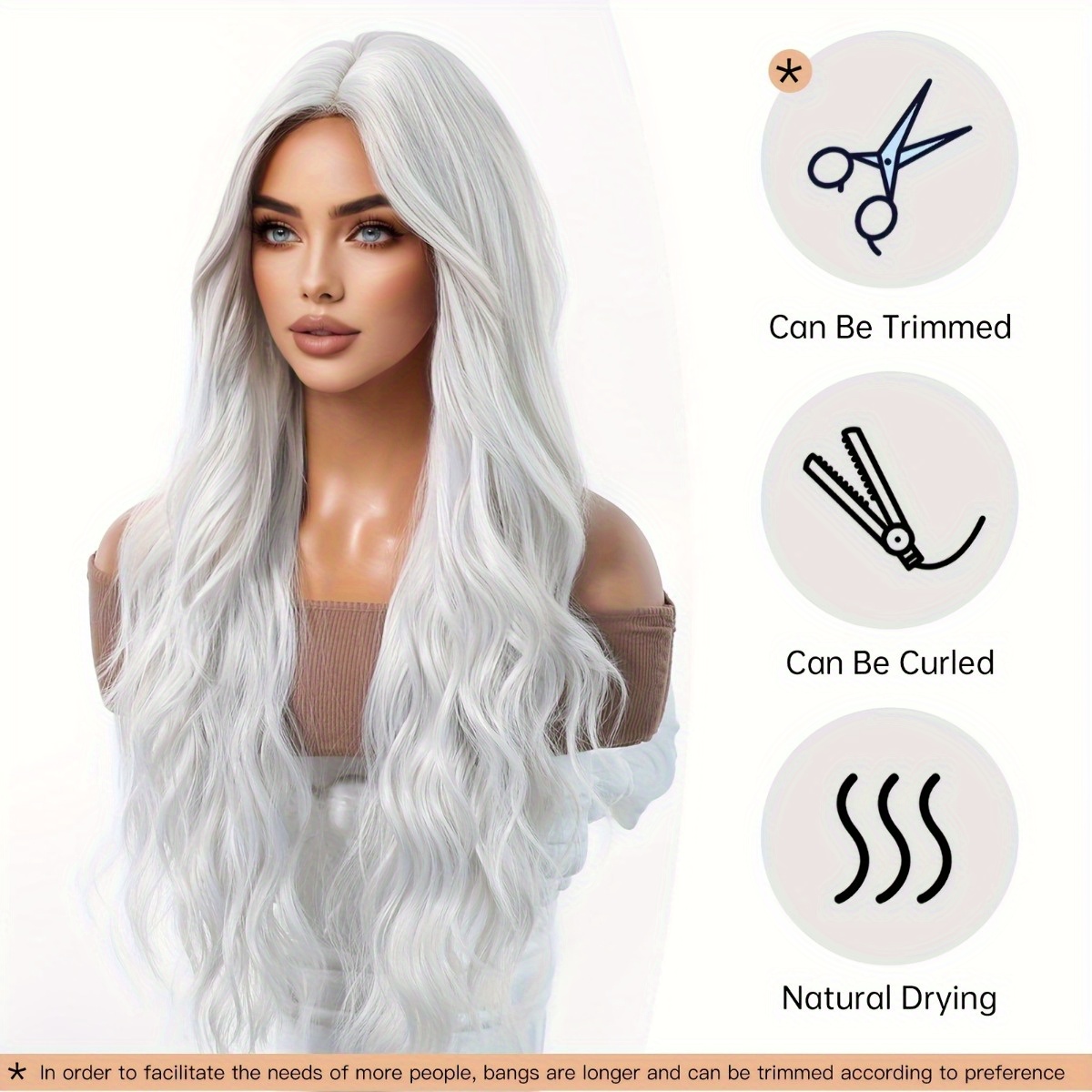 Hair Care Daily - Parrucca in fibra sintetica di marca