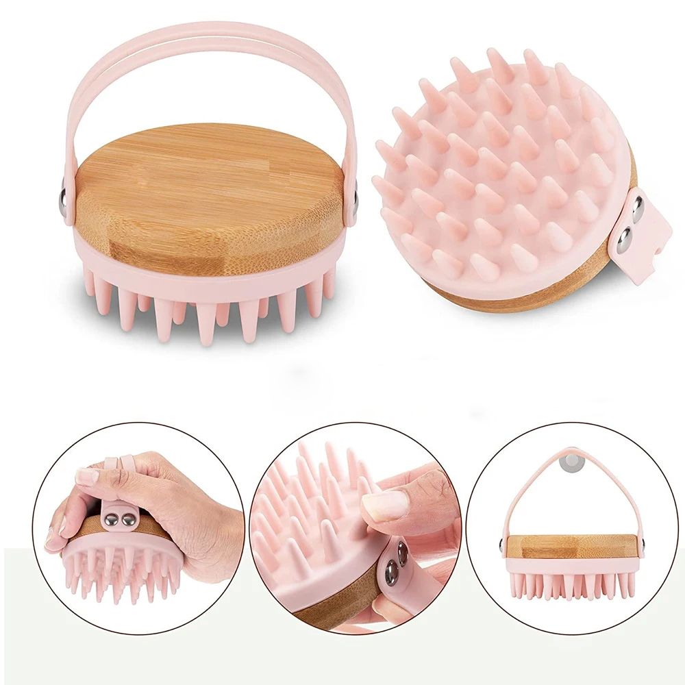 Bamboo Hair Brush - Nuovo Massaggiatore per il cuoio capelluto