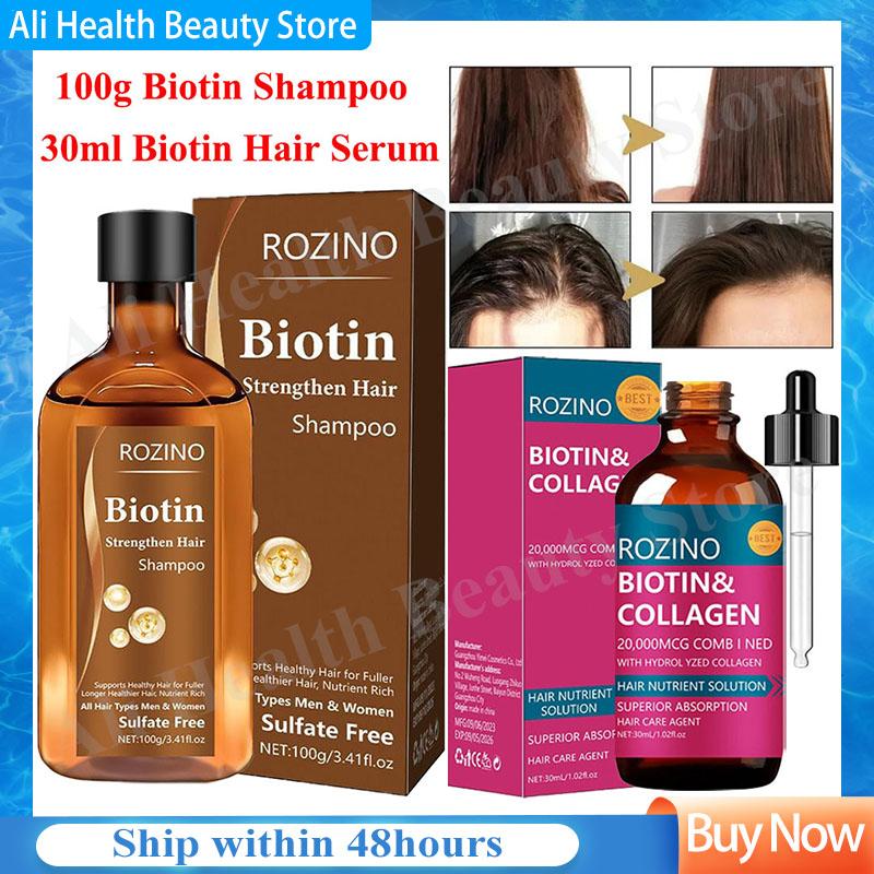 Biotin Shampoo Thickening - Shampoo alla biotina Ispessimento dei capelli