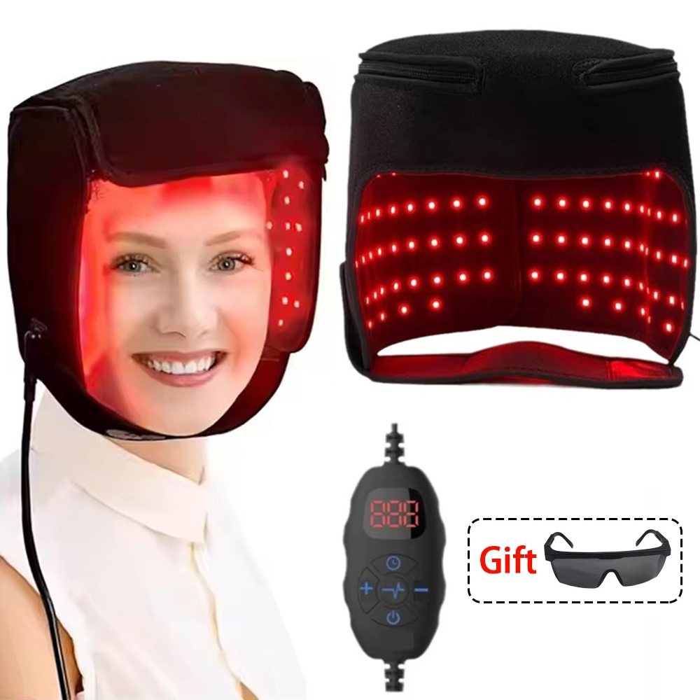 Hair Care With Protein - Cappello per terapia con luce rossa