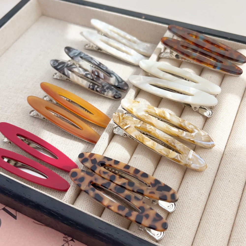 Bobby Pin Bulk - Set di 2 Eleganti Fermagli Ovali