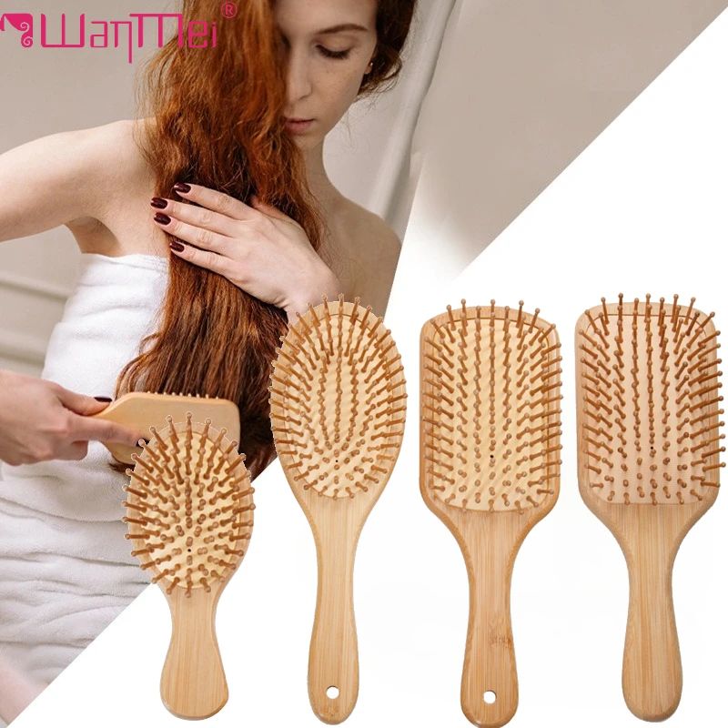 Bamboo Hair Brush - Spazzola per capelli in bambù Pettine