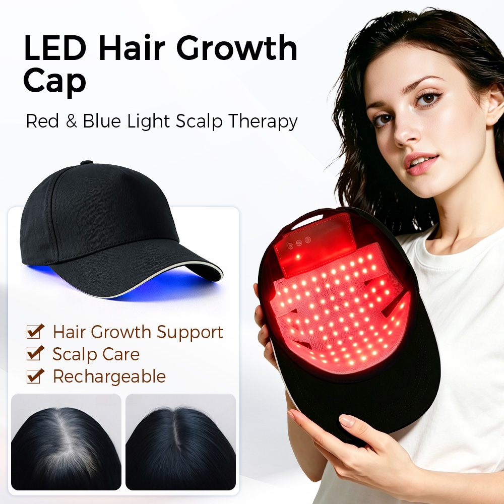 Hair Care With Protein - Cappello LED per la Crescita dei
