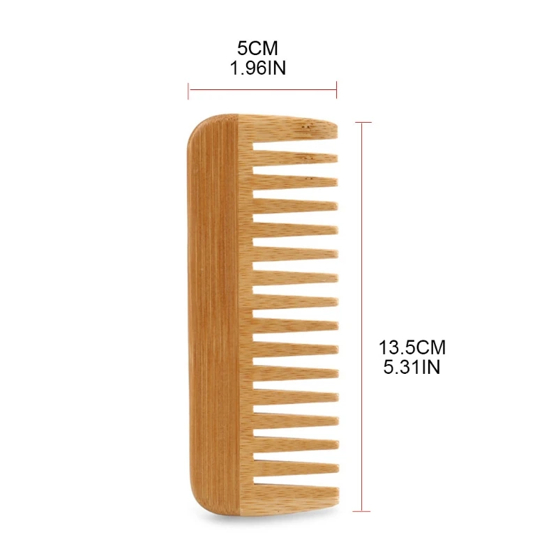Pettine a denti larghi in bamb - Bamboo Hair Brush recensione e prezzo