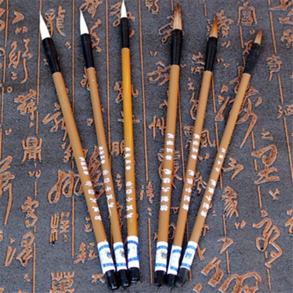 Set di 6 Pennelli per Pittura  - Bamboo Hair Brush recensione e prezzo
