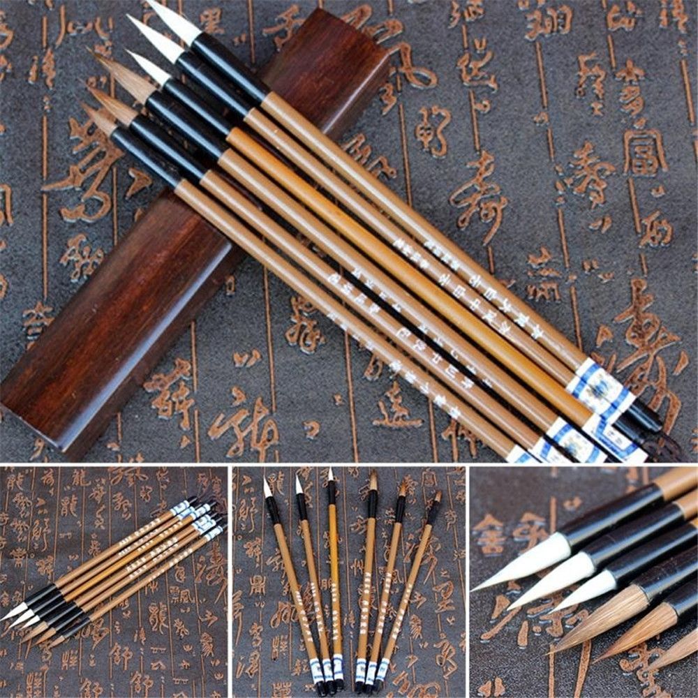 Set di 6 Pennelli per Pittura  - Bamboo Hair Brush recensione e prezzo