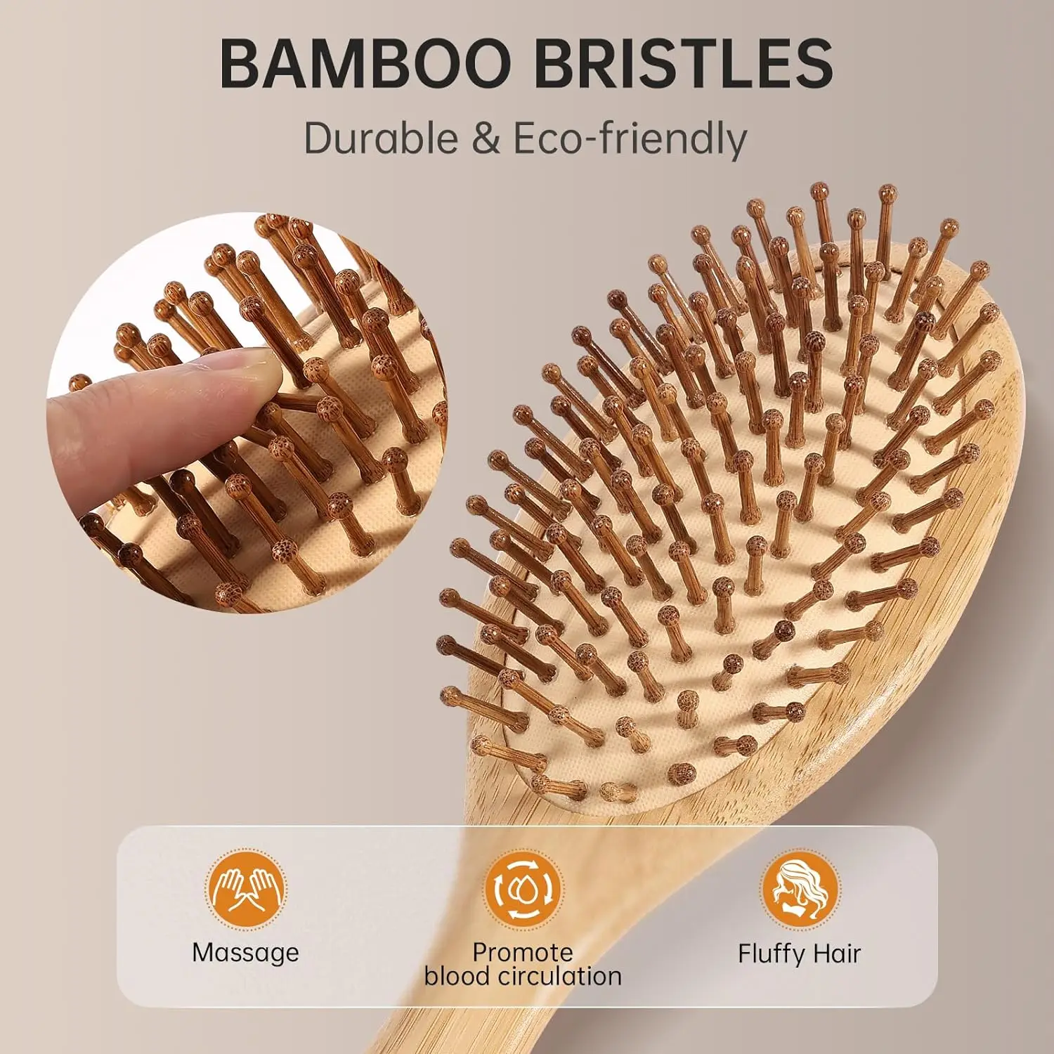 Spazzola per Capelli in Bambù  - Bamboo Hair Brush recensione e prezzo