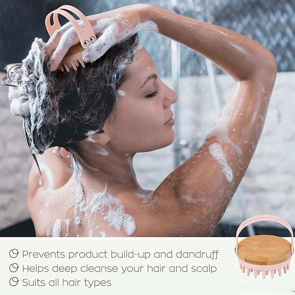 Nuovo Massaggiatore per il cuo - Bamboo Hair Brush recensione e prezzo