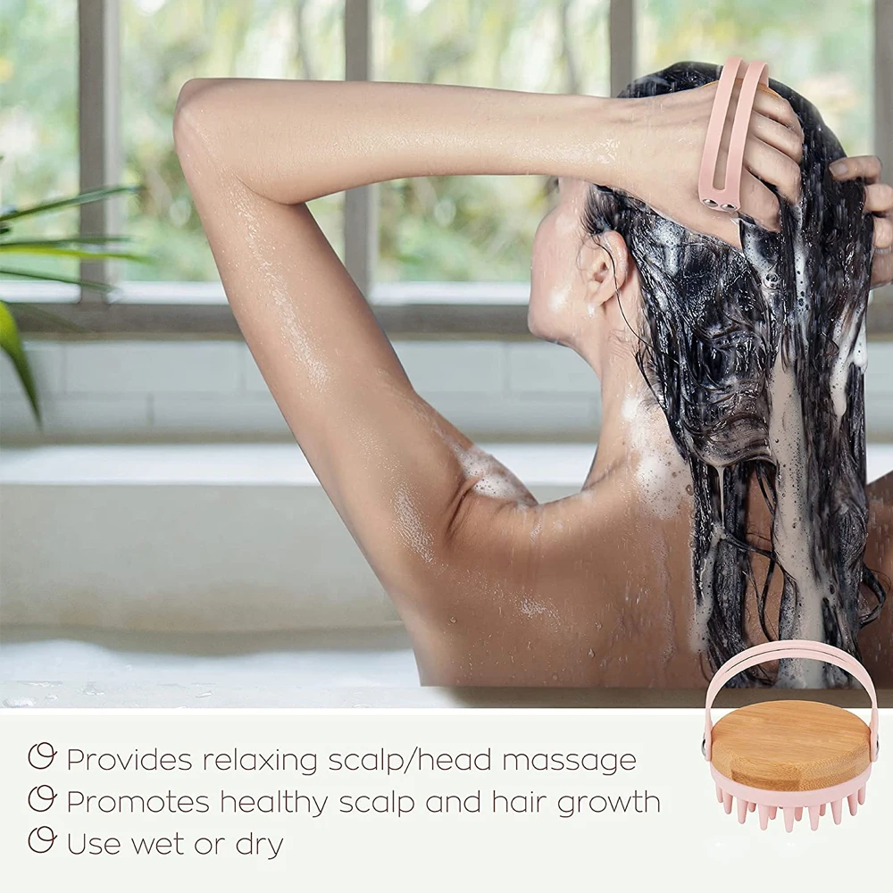 Nuovo Massaggiatore per il cuo - Bamboo Hair Brush recensione e prezzo