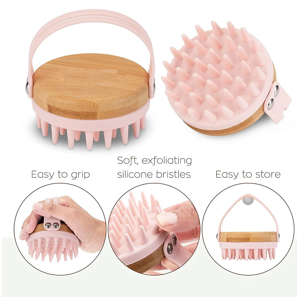 Nuovo Massaggiatore per il cuo - Bamboo Hair Brush recensione e prezzo