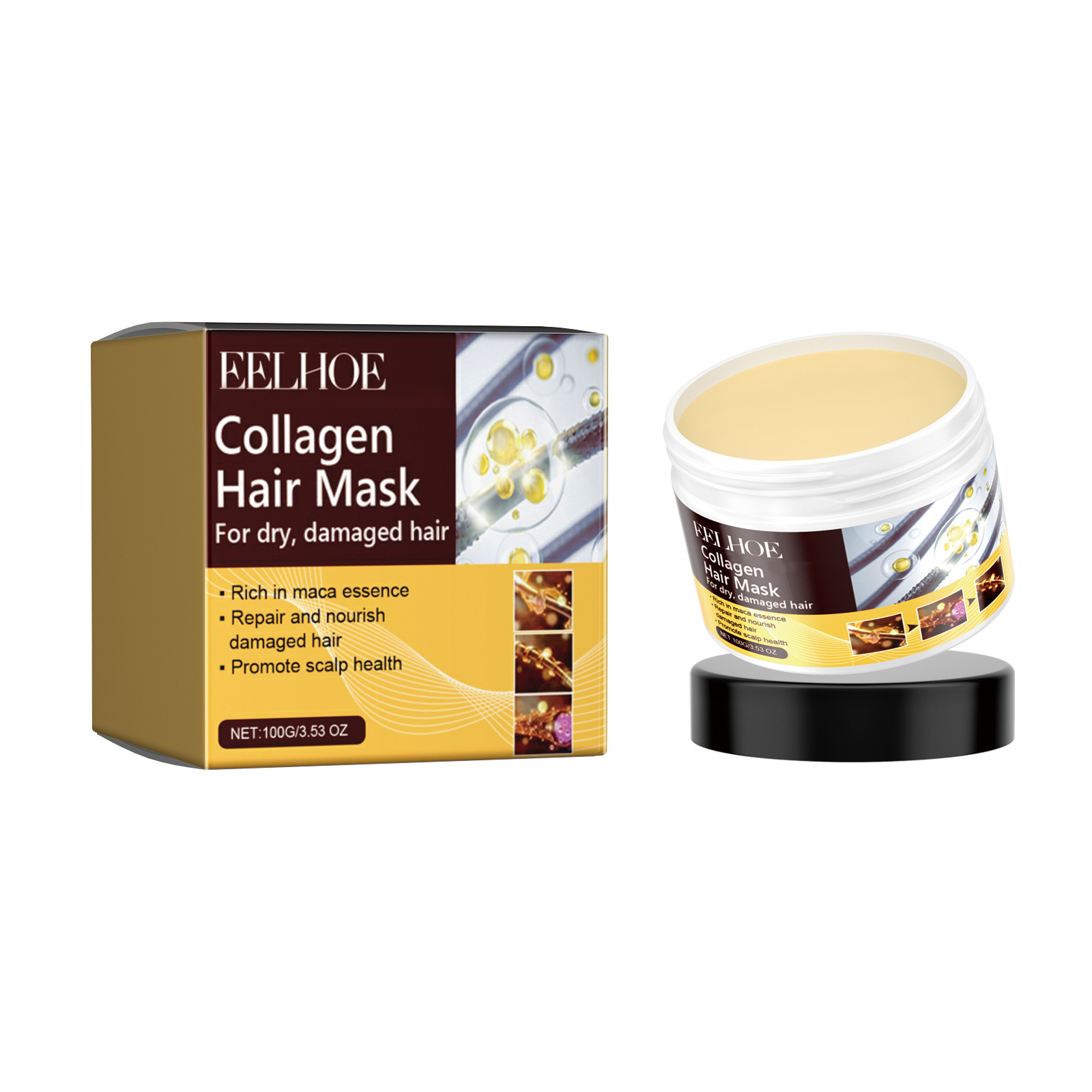 Maschera per Capelli al Collag - Hair Care With Protein recensione e prezzo
