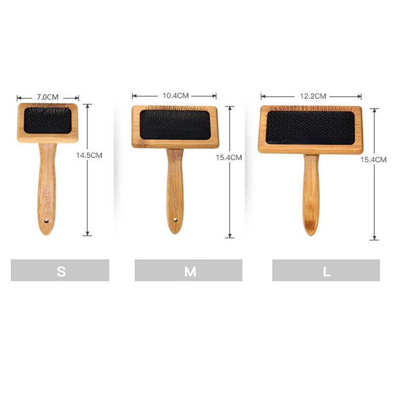 Spazzola per cani da compagnia - Bamboo Hair Brush recensione e prezzo